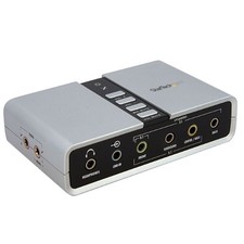 StarTech 7.1 USB Audio Adapter External Sound Card (ICUSBAUDIO7D) picture