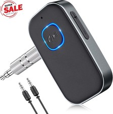 #1 Adaptador de Auto Auxiliar Portátil para Receptor Bluetooth para Música Mp3 picture