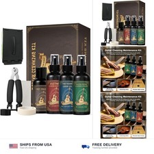 1DFAUL 9pcs Guitar Cleaning Maintenance Kit, Deep Cleaning & Restores Shine picture