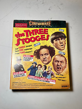 The Three Stooges Cinemaware Commodore 64/128 Computer Game Floppy Disk UNTESTED picture