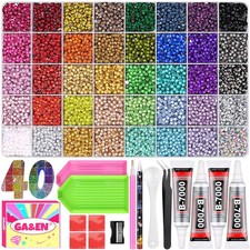 GAandEN Bedazzling Kit 40 Colors Resin 4mm picture