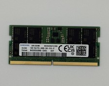 Samsung 16GB DDR5 4800 SODIMM Laptop RAM M425R2GA3BB0-CQKOL PC5-4800B 1Rx8  picture