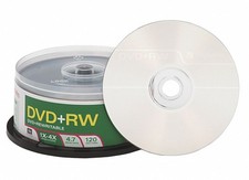 Verbatim 1X-4X DVD+RW DVD+Rewritable 26 Discs - 4.7GB Blank Discs #94834  picture