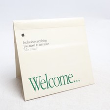 Vintage Apple Welcome Pack for Mac Macintosh Classic System discs X/LC picture