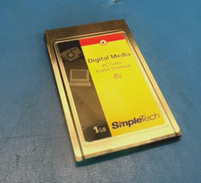 SimpleTech Digital Media PC Card Flash Storage 1GB picture