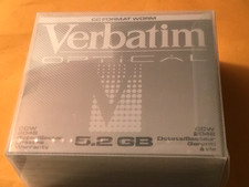 New Lot of 7 Verbatim Magneto Optical Disks 5.2 GB CCW Format WORM  picture