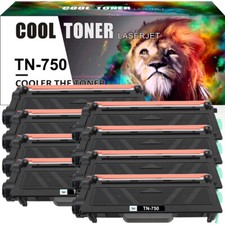 8 PACK TN750 Toner Compatible for Brother MFC-8520DN 8710DW HL-5470DW 5440DN picture