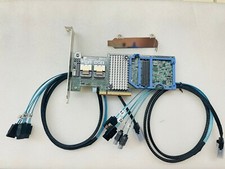 IBM 9207-8i 6Gbs LSI FW:P20 IT Mode For ZFS FreeNAS unRAID +2* 8087 SATA Cable picture