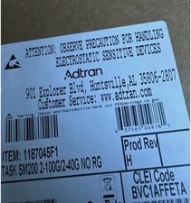 ADTRAN 1187045F1 Total Access TA 5000 SM200 2-100g 2-40g NO RG BVC1AFFETA NEW picture