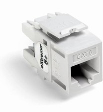 Leviton 61110-RW6 Extreme 6+ QuickPort Connector, CAT 6, White picture