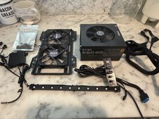 EVGA 650 GQ - 650w Modular Gold Power Supply - 210-GQ-0650 - & NZXT H200 Fans picture