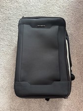 Samsonite Pro Standard Backpack carry on suitcase bag wireless Charge new picture