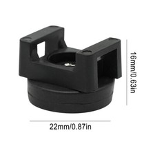20x Black Magnetic Cable Zip Tie Base Cable Ties Mount Wire Clip Management Base picture