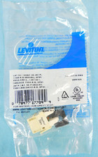 Leviton  eXtreme Cat5e+ QuickPort Jack, 5G110-RA5 - Almond - QUANTITY OF 17 picture
