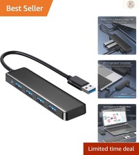 Effortless 4-Port USB 3.0 Expander with LED Indicator for Ultimate Connectivity picture