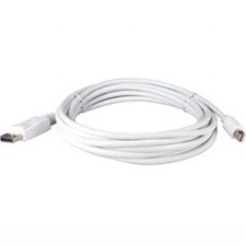 QVS 2 Meter Mini DisplayPort Male To DisplayPort Male Cable MDPDP-2M Very Good picture
