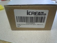 icreatin 24W Mini 803.2af POE Injector,10/100Mbps  picture