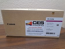 Genuine Canon PFI-707M Magenta Ink Tank 700ml Expired Sealed PFI-707 Lucia iPF83 picture