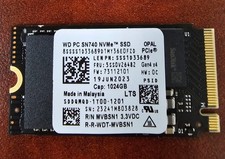 Western Digital PC SN740 1TB M.2 2230 NVMe Internal SSD (SDDQMQD-1T00-1201) picture