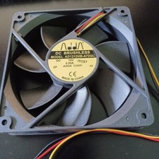 1 PCS  ADDA Fan AD1212UB-A72GL DC12V 0.50A  12025  12cm 3 wire cooling fan picture