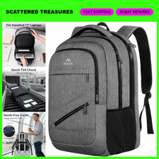 Travel Laptop Backpack 17 Inch, TSA Approved Carry-On Work Bag, Durable & Stylis picture