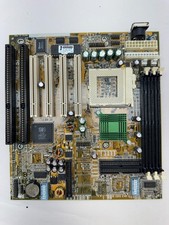 ASUS MES-B Rev 1.01 Socket 370 Baby AT Motherboard SiS 620 PCI ISA Retro PC picture