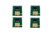 4 x NEW COMPATIBLE KIARO KIARO  QUICKLABEL QL120x INK CHIP C-Y-M-K picture