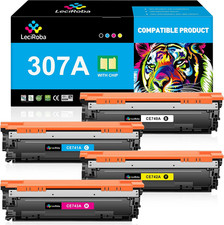 Leciroba 307A Toner Cartridge Replacement for HP 307A CE740A CE741A CE742A CE743 picture