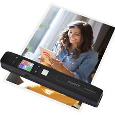 MUNBYN 900/1050 DPI Document Photo Scanner, to PDF/JPG, with OCR & 16GB SD Card picture