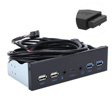 2 Ports USB 3.0 + 2 Ports USB 2.0 High Definition Audio Interface For Computer picture
