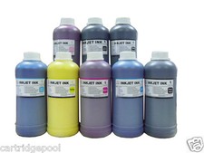 8x500ml ND® Pigment Ink for HP 70 HP 772 Designjet Z5200 CMY/LC/LM/LGY/MK/PK picture