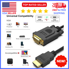 BENFEI HDMI to VGA 6 Ft Cable, Uni-Directional HDMI (Source) to VGA (Display) picture