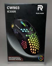 RUNMUS RGB Gaming Mouse 6 Programmable Buttons Chroma RGB Backlit  IC3325 BN16 picture