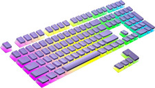Pudding PBT Keycaps | 112 Double Shot Translucent ANSI US & ISO Layout | OEM Pro picture