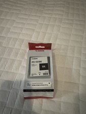 Canon PFI-107BK Black Ink Tank Cartridge;   Genuine Factory Sealed, 5/2017  picture