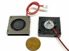 2 Pieces 3d printer fan DC 12V 3007 3CM mini turbo blower cooling 2pin mini E38 picture