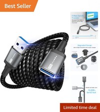 Versatile 10FT USB Extension Cable - Fast Transfer for Gaming, Printing & More picture