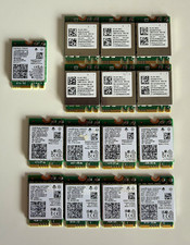 Lot of 15 WiFi Cards Intel AX211 AX201 9560 3168 Realtek RTL8822BE M.2 picture