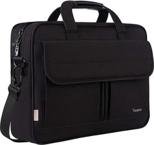 15.6 Inch Laptop Bag Business Briefcase Waterproof Shoulder Case For Office Work picture