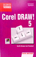 IBM PC -- COREL DRAW 5 GRAPHIC DESIGN AT ITS FINEST (SATA BECKER - BOOK) #1EN picture