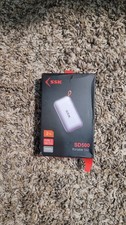 SSK SD500 2TB Portable SSD USB-C NVMe — 100% Health / 0 Hours OPEN BOX picture