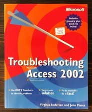 Troubleshooting Microsoft Access 2002 by Andersen and Pierce picture
