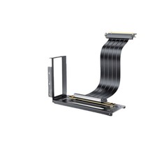 PCI-E 4.0 16X 90° High Speed Riser Cable for Vertical GPU Mount Bracket picture
