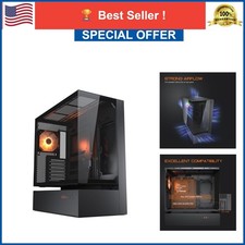 COUGAR CFV235 ES Mid Tower ATX Gaming PC Case Black ARGB USB-C picture