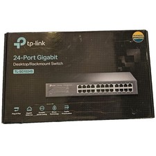  TP-Link TL-SG1024S 24 Port Gigabit Ethernet Switch Desktop Rackmount NEW NOB picture
