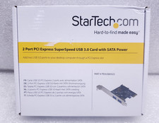 StarTech.com 2 Port PCI Express PCIe SuperSpeed USB 3.0 Controller Card #99 picture