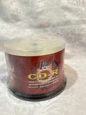 Package of 50 CD-R Discs Recordable 80 Min/700MB Multi-Speed 48X NIP picture