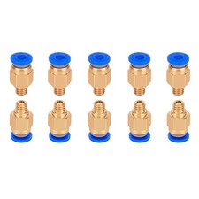Aokin 10 Pcs PC4-M6 Pneumatic Fitting for Creality Ender 3/3 Pro/3 V2, Ender 5/5 picture