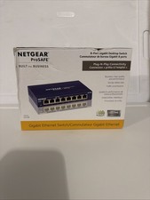 NETGEAR GS108 ProSafe (GS108-400NAS) 8 Port Standalone Gigabit Ethernet Switch picture