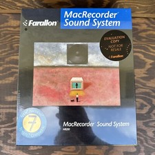 1990 Farallon MacRecorder Sound System MR200 for Mac NEW SEALED VTG Mac Software picture